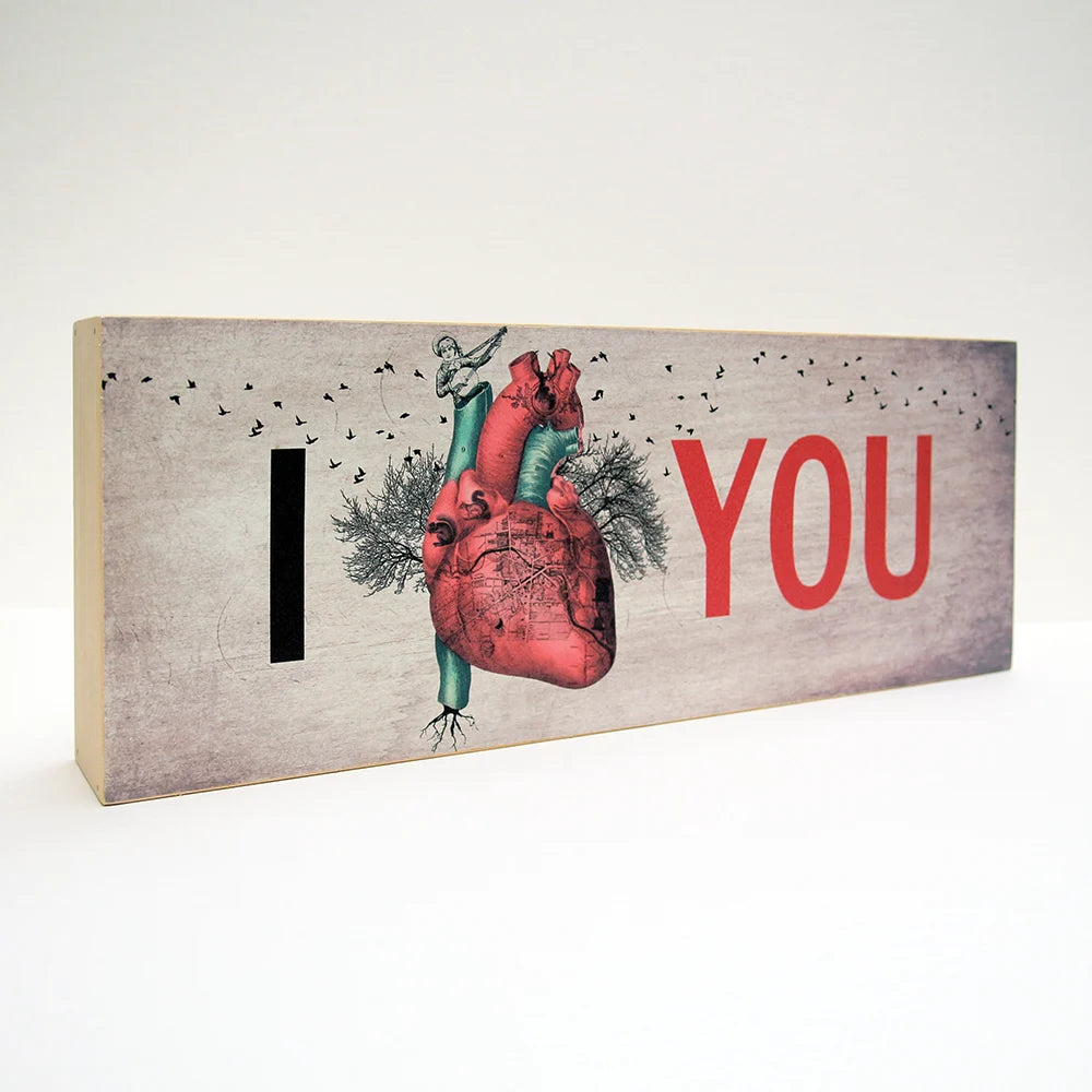 Caja de luz "I love you"