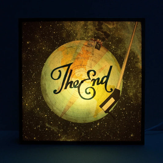Caja de luz "The End"